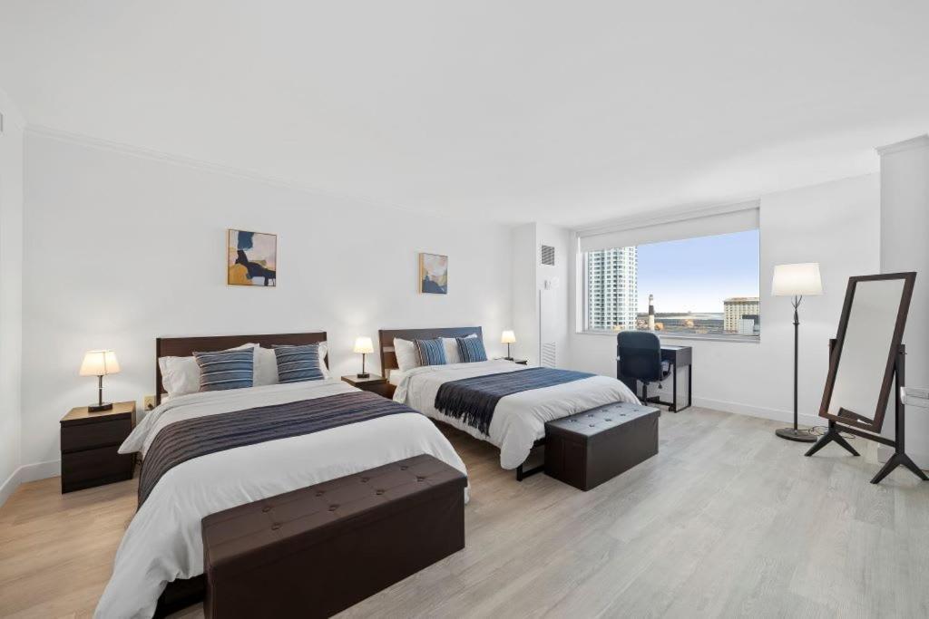 Astonishing Ocean Front Condo Cozysuites At Showboat 애틀랜틱시티 외부 사진